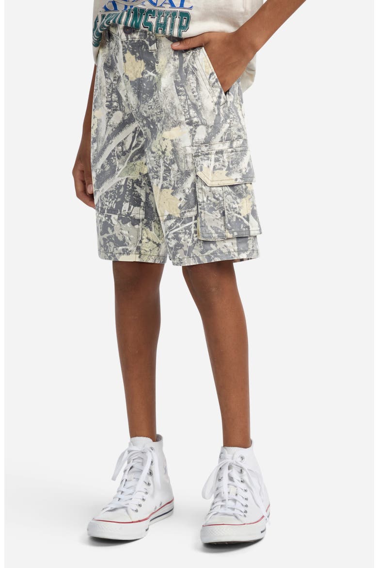 Kids' Baggy Cargo Shorts, Alternate, color, ANF MEDIUM CAMO