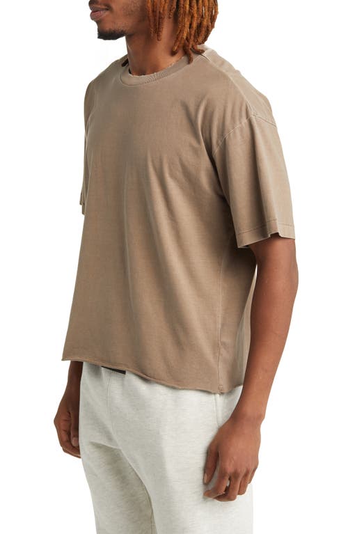 Elwood Core Oversize Organic Cotton T-shirt In Brown