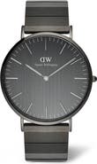 Daniel Wellington Classic Piano Link Bracelet Watch, 40mm