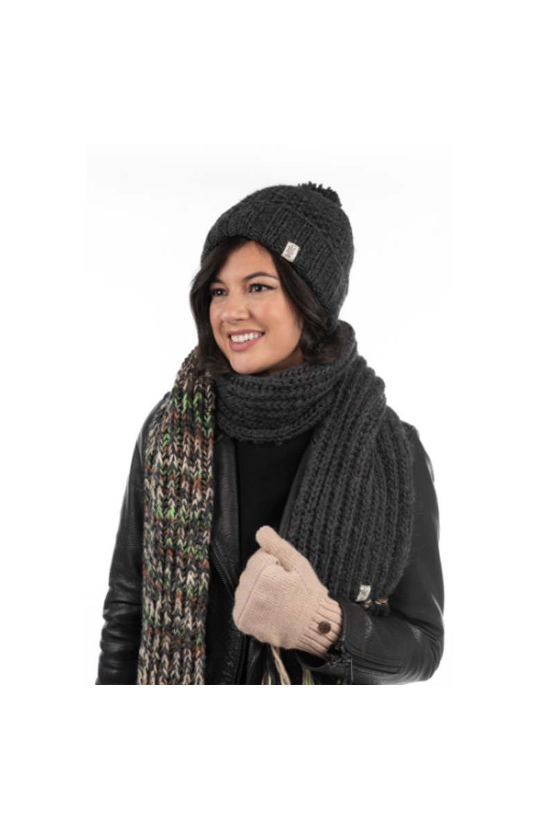 Nirvanna Designs Rutland Beanie, Alternate, color, Black