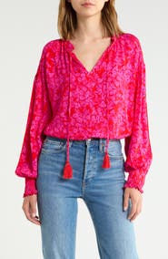 SUGARLIPS Weylin Split Neck Top