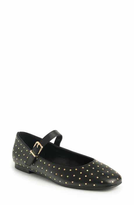 NEW YORK AND COMPANY Lavonna Studded Mary Jane Flat