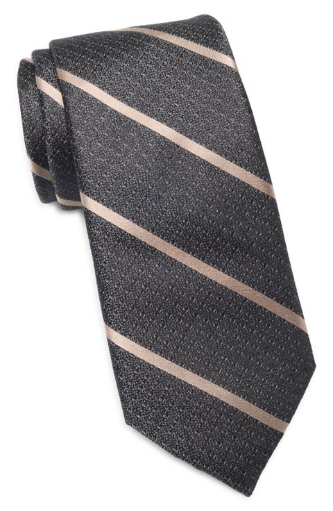 Taylor Stripe Silk Tie
