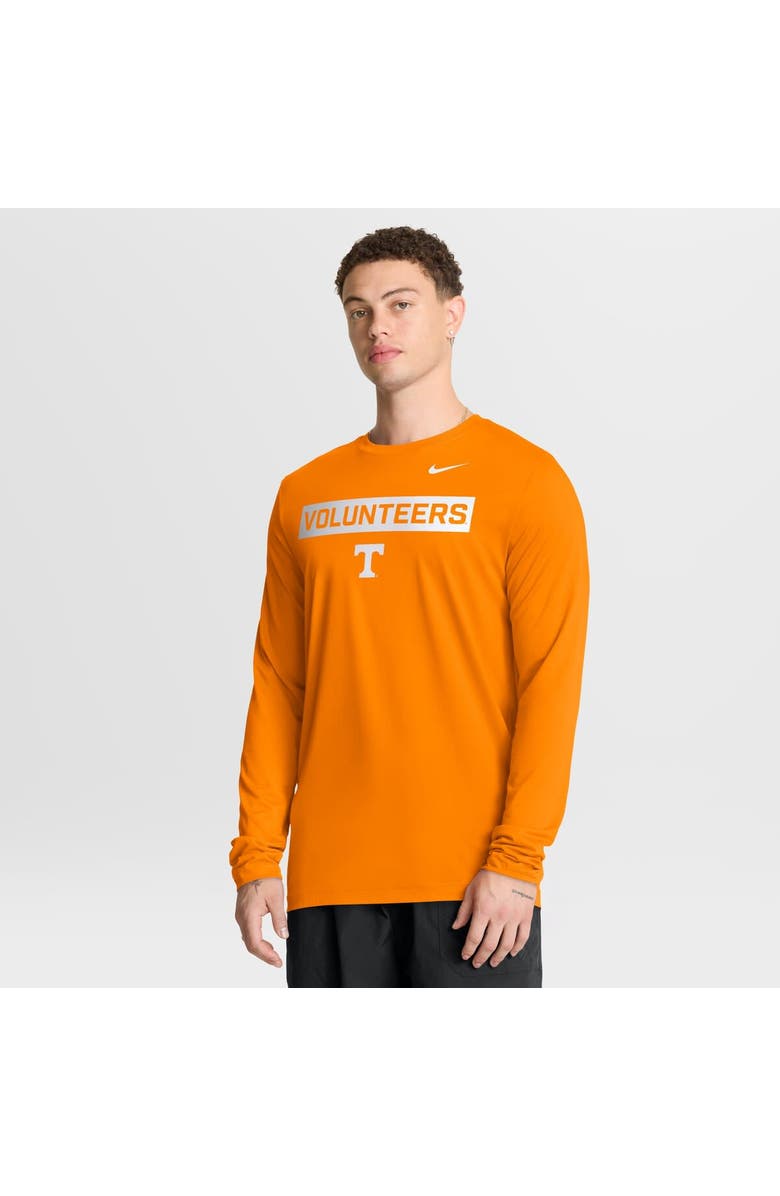 Nike Men's Nike Tennessee Orange Tennessee Volunteers Primetime Campus 2-Hit Legend Dri-FIT Long Sleeve T-Shirt, Main, color, Tennessee Orange