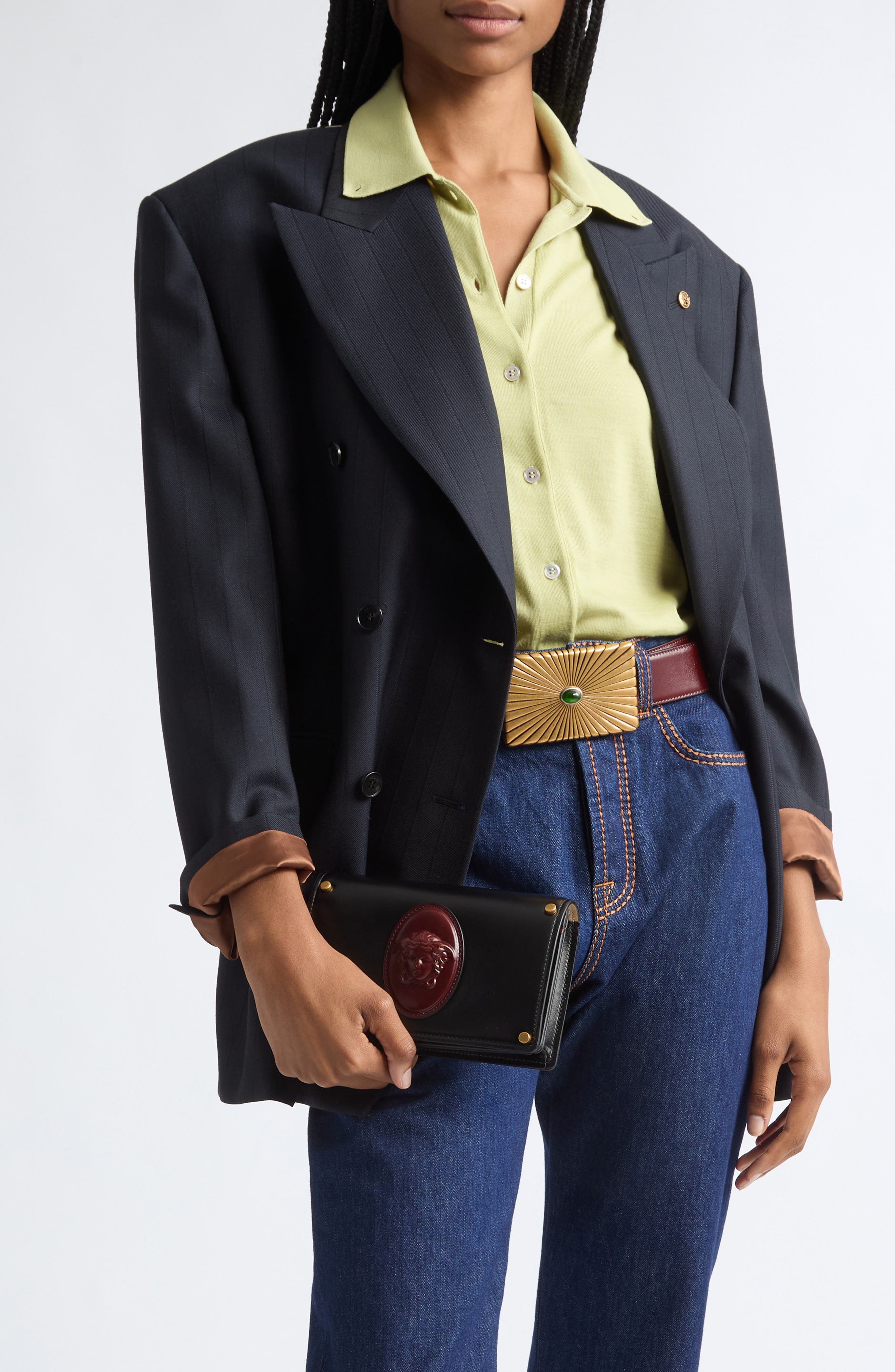 Leather Crossbody Bag, Alternate, color, BLACK ROSEWOOD GOLD