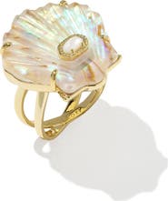 Kendra Scott Lucia Shell Cocktail Ring