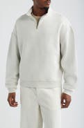 Elwood Oversize Core Quarter Zip Sweatshirt