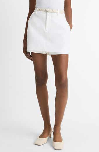 Vince Tailored Stretch Cotton Skort