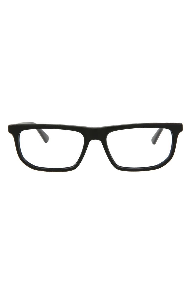 McQueen 54mm Core Square Optical Glasses, Main, color, 