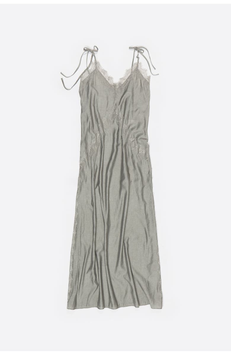 Bimba y Lola Fluid Dress, Alternate, color, Silver