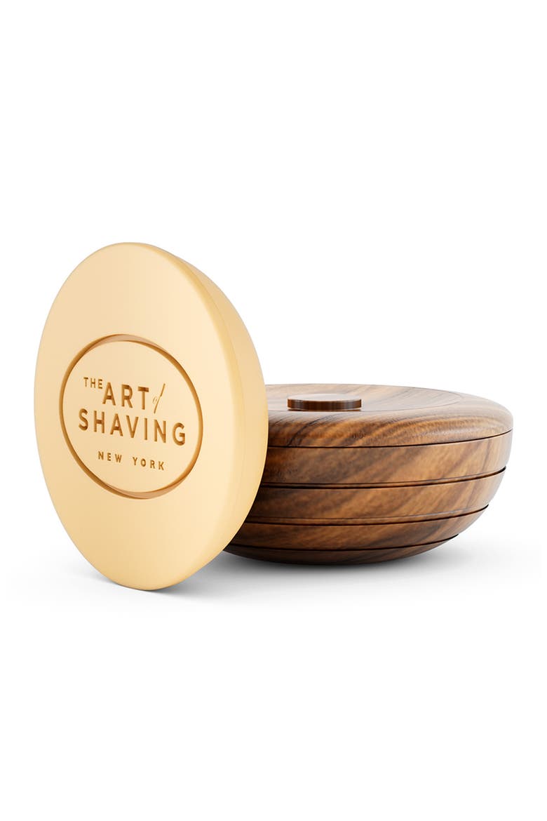 Shaving Soap with Bowl, Alternate, color, SANDALWOOD