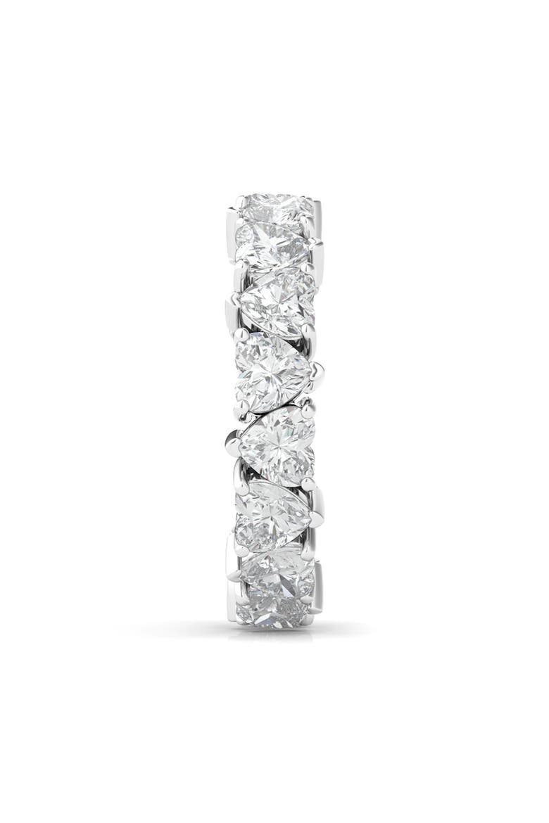 Alternating Hearts Lab Created Diamond Eternity Ring, Alternate, color, WHITE GOLD