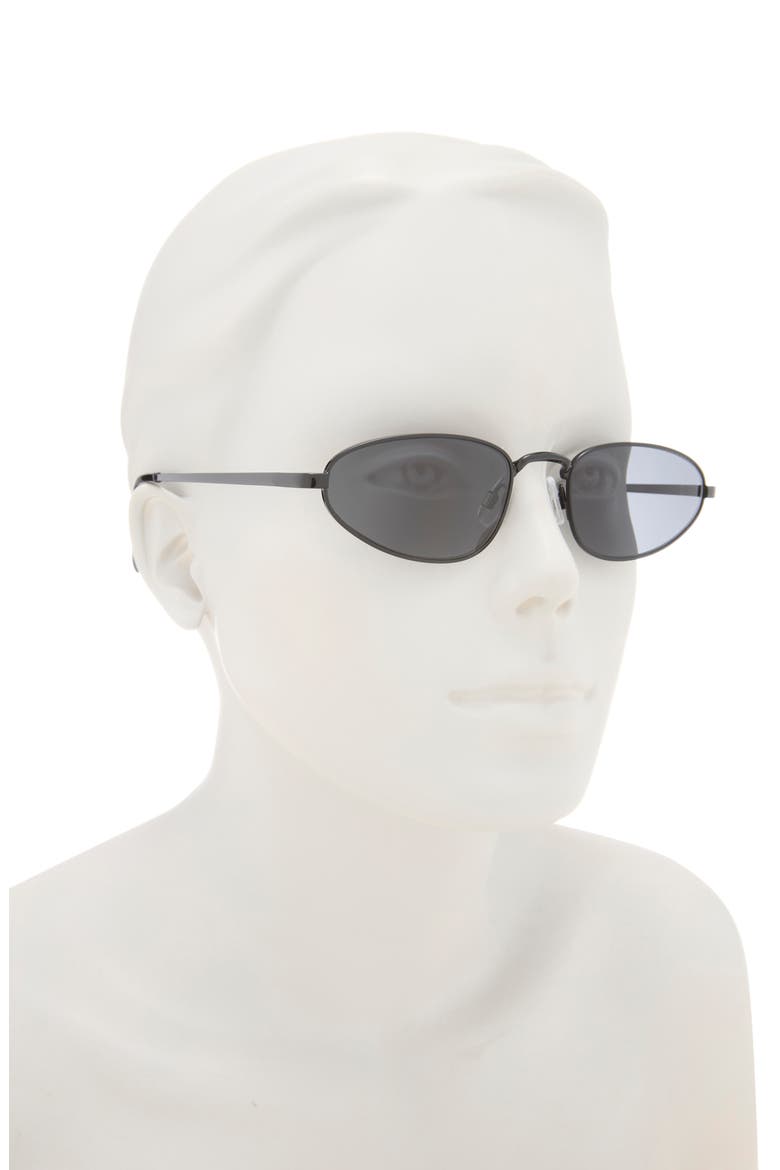 Cat Eye Sunglasses, Alternate, color, BLACK