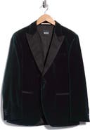 BOSS Hutson Velvet Tuxedo Jacket