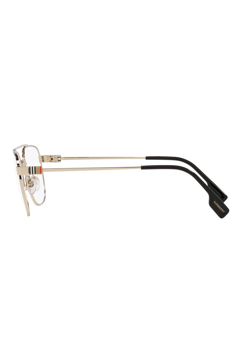 Michael 57mm Square Optical Glasses, Alternate, color, LITE GOLD