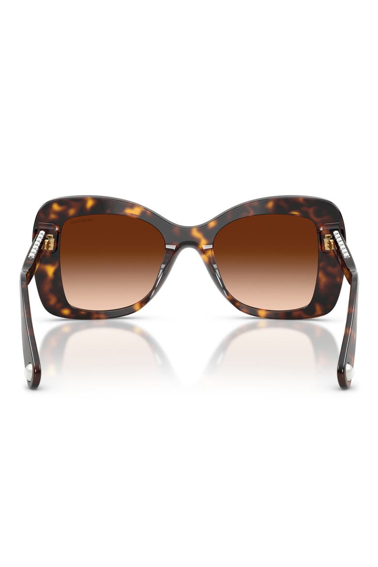 51mm Butterfly Sunglasses, Alternate, color, HAVANA / GRADIENT BROWN