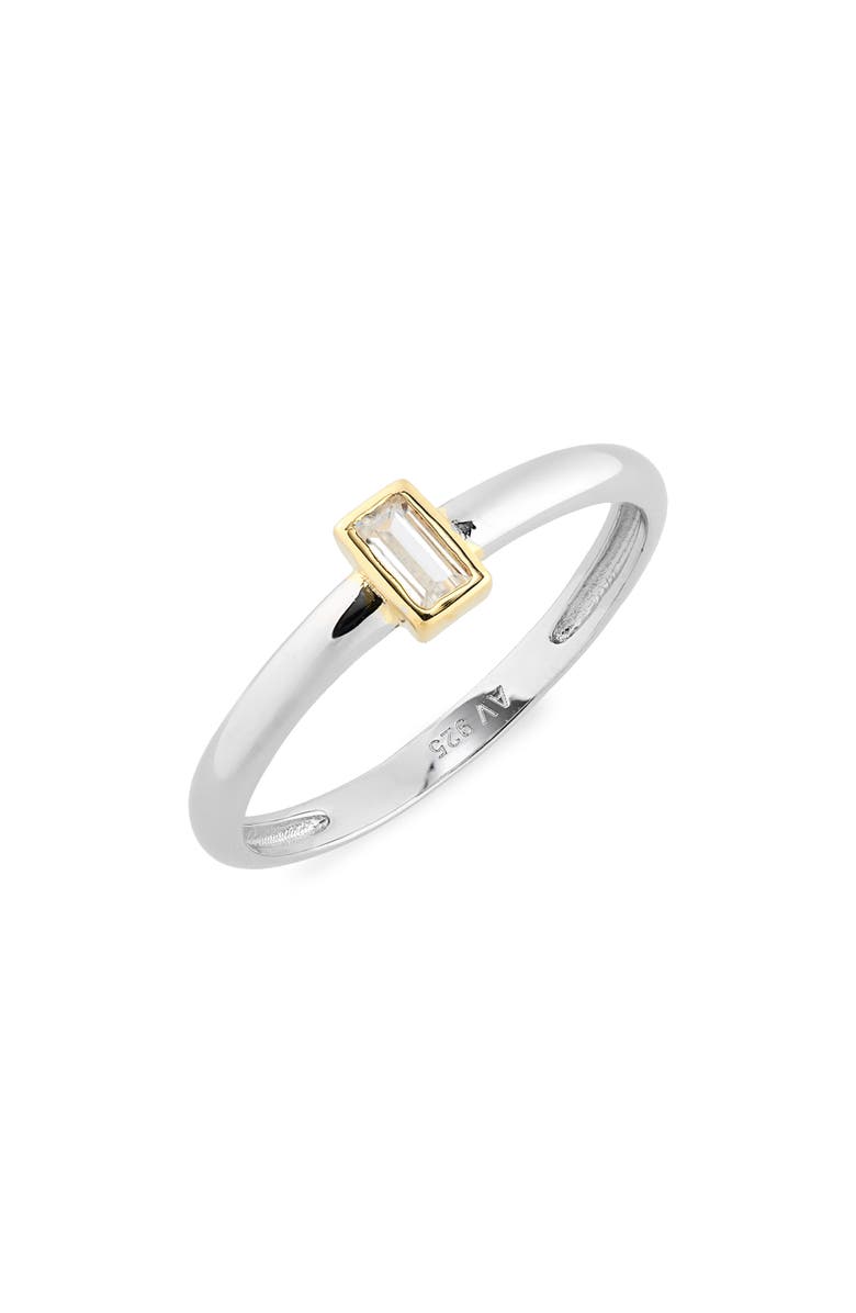 ARGENTO VIVO Two Tone CZ Ring, Main, color,