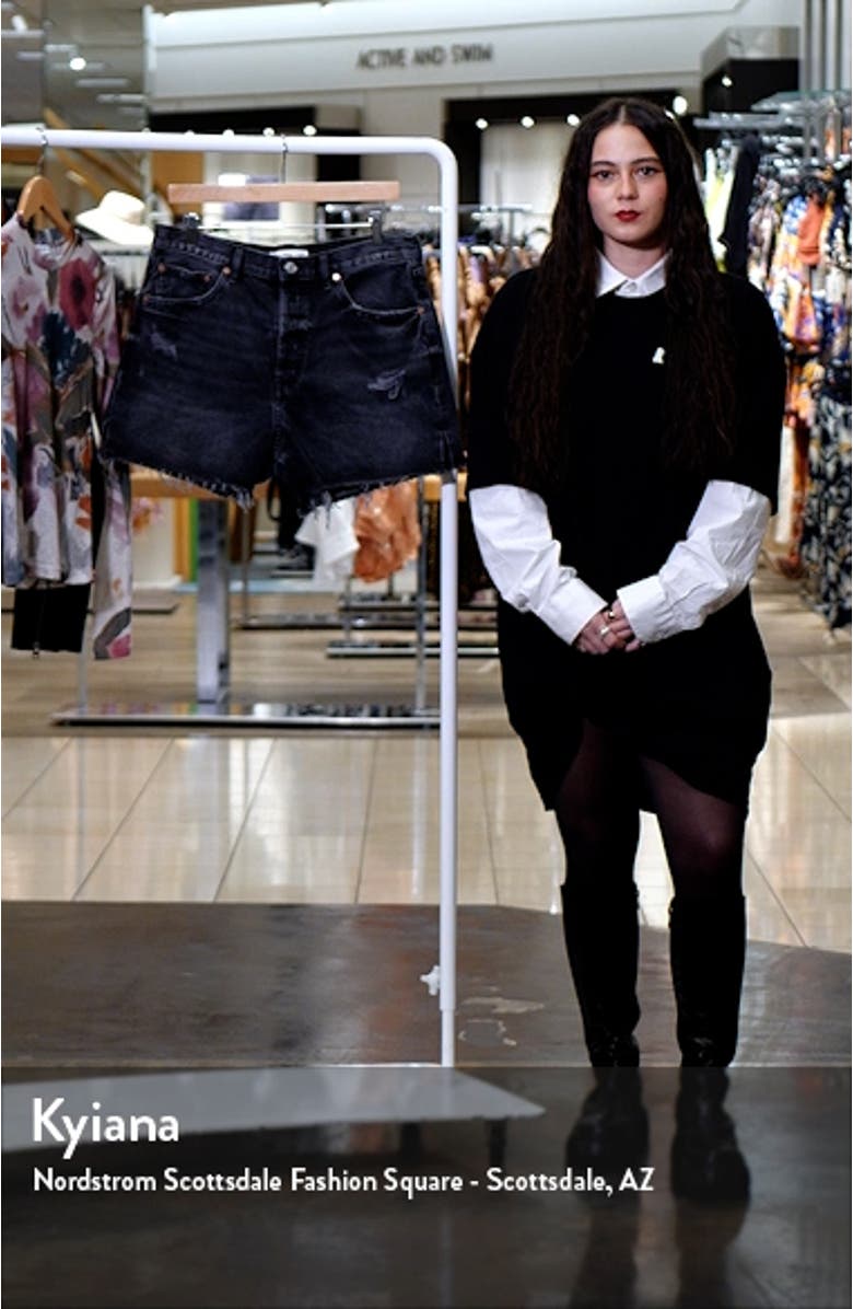 Cutoff Denim Shorts, sales video thumbnail