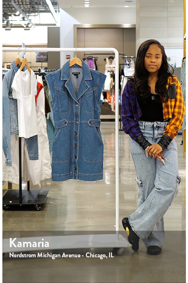 Jax Sleeveless Denim Minidress video