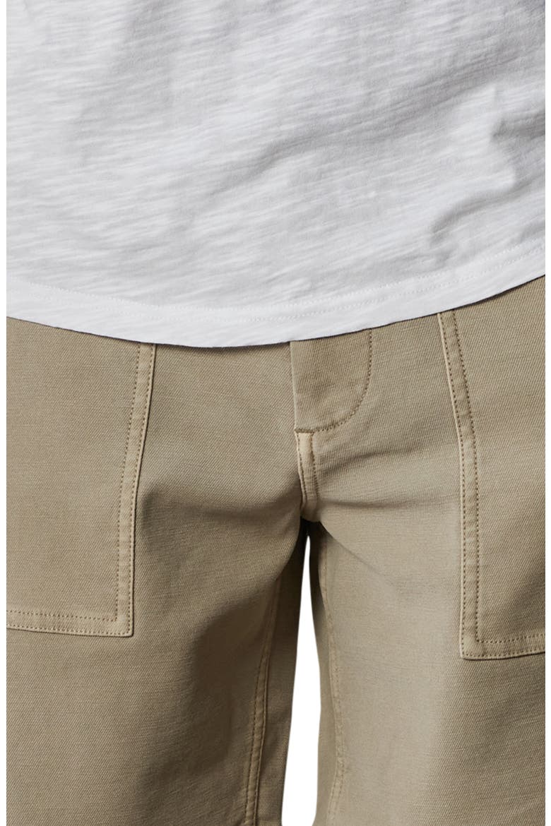 Comfort Terry Utility Shorts, Alternate, color, SAND DUNE