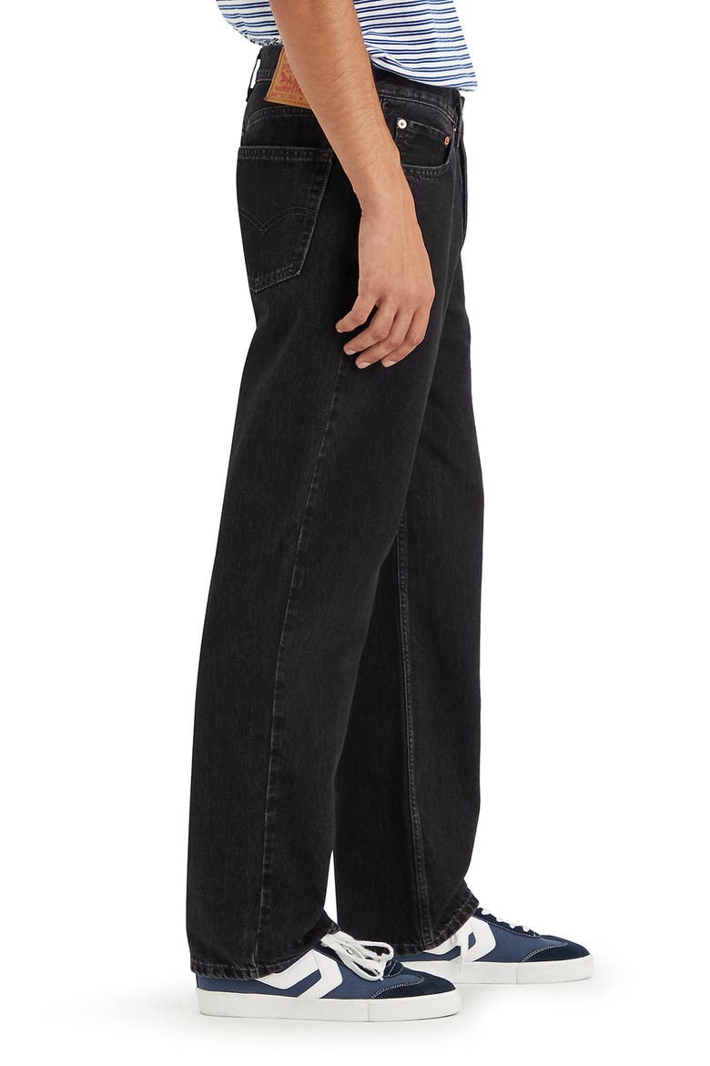 565™ Loose Straight Leg Jeans, Alternate, color, FORGET ME NOTS