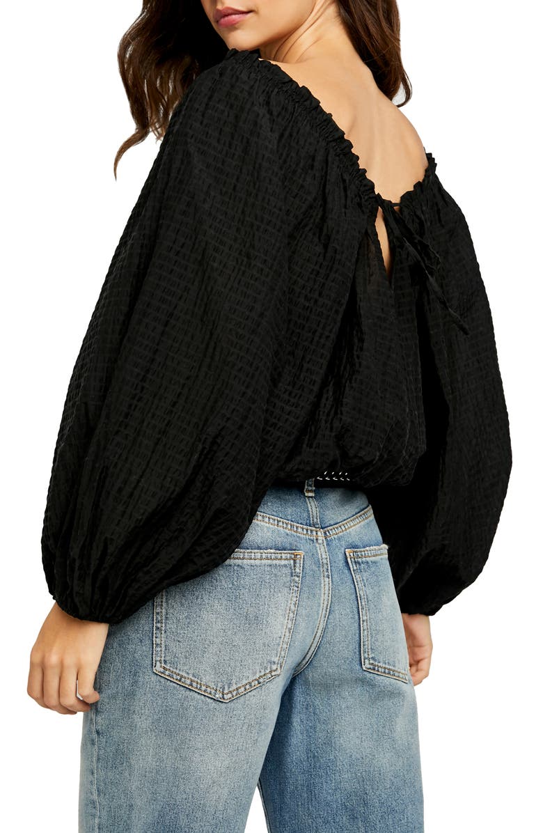 Free People Alicia Off the Shoulder Top, Alternate, color, 