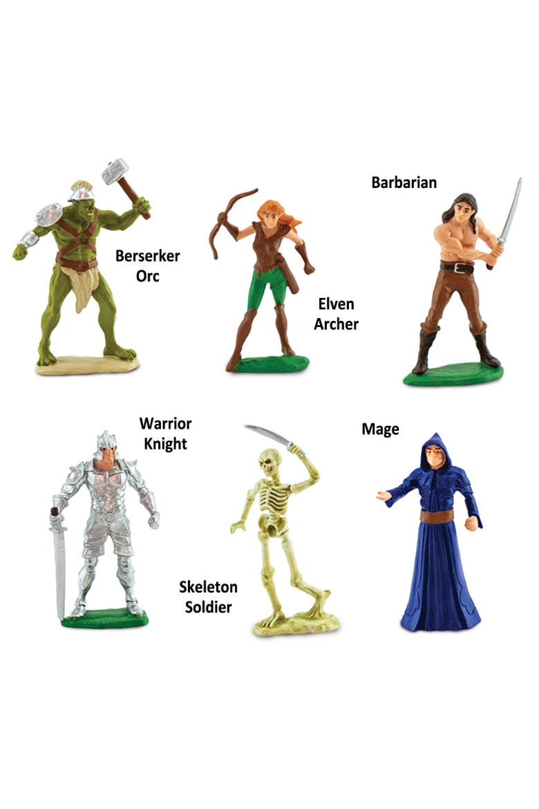 Heroes & Monsters Designer Toob - contains 6 Mini Figurines, Alternate, color, None