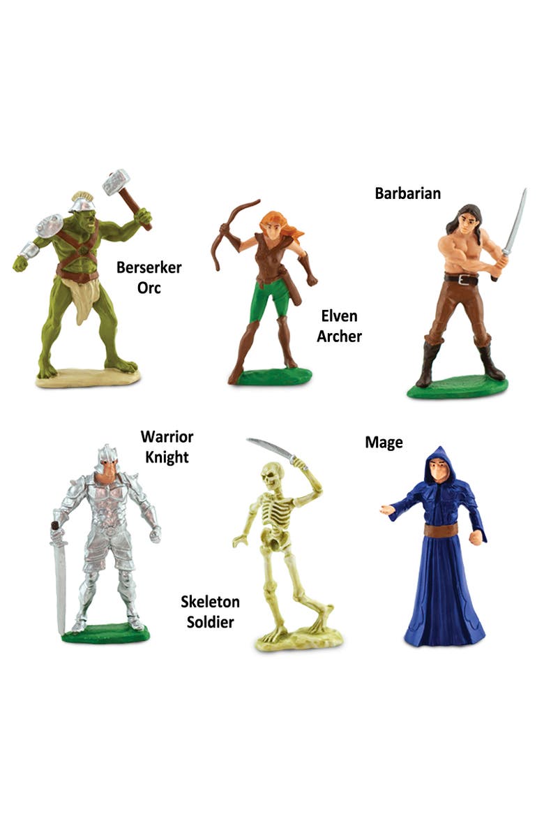 Safari Ltd. Heroes & Monsters Designer Toob - contains 6 Mini Figurines, Alternate, color, NO COLOR