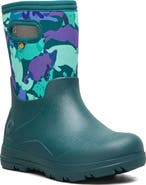 Bogs Kids' York Seamless Waterproof Rain Boot