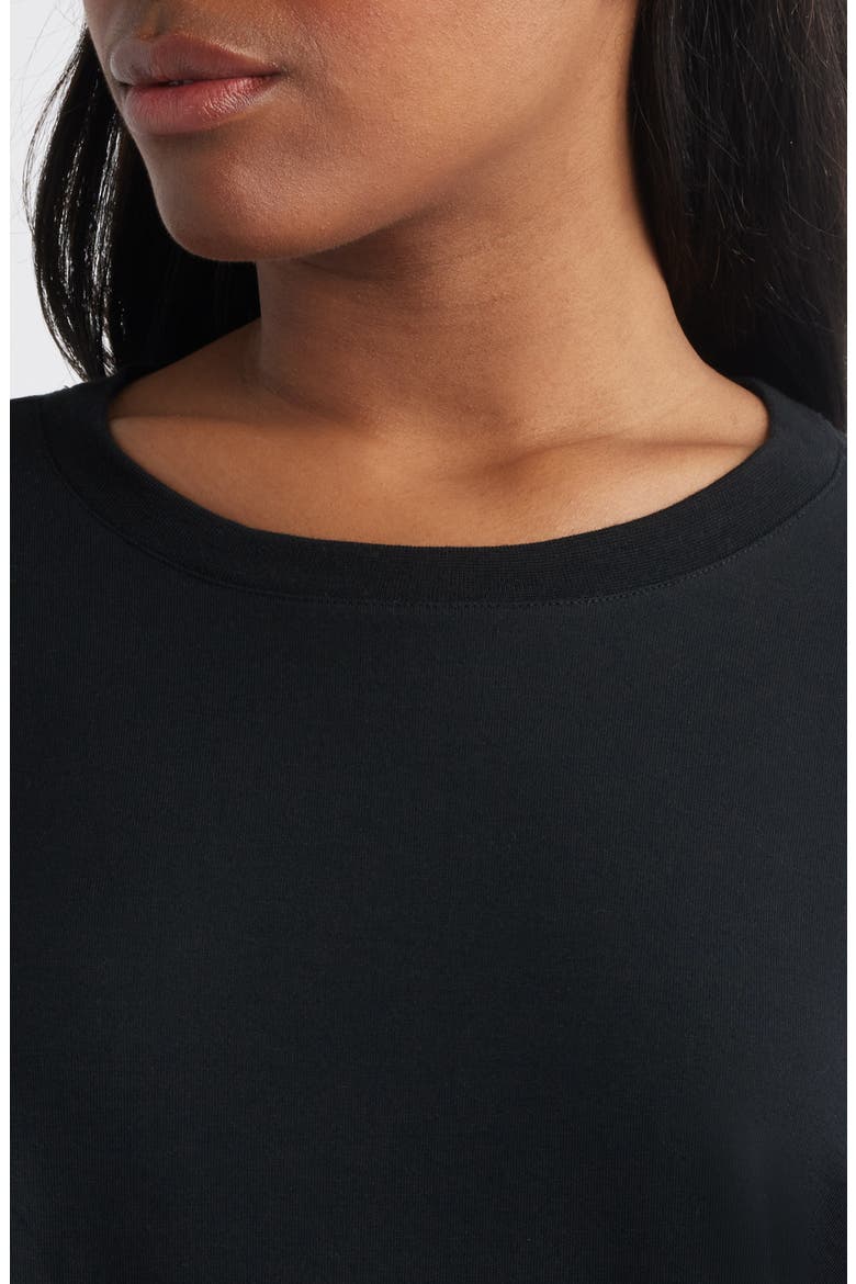 Comfy Jersey Pajamas, Alternate, color, BLACK