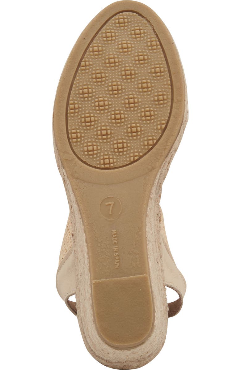 André Assous Aviana Raffia Wedge Sandal, Alternate, color, Natural