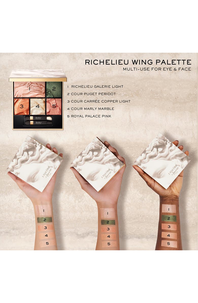 Lancôme x Louvre Richelieu Wing Palette, Alternate, color,