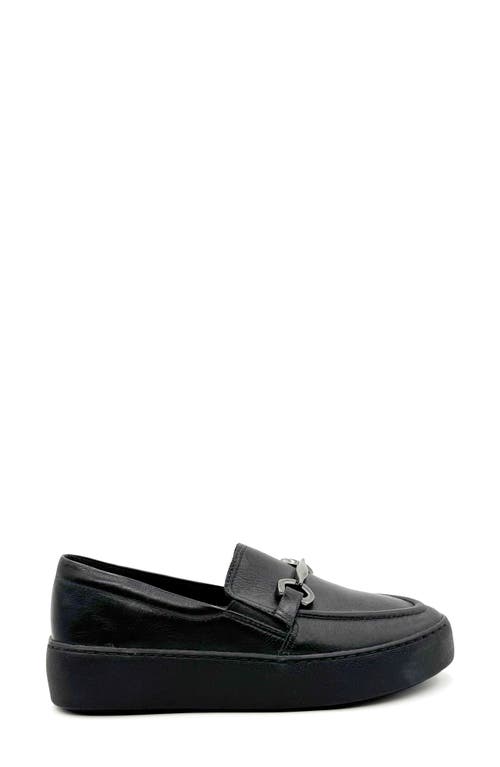 Chelsea Crew Wonka Bit Platform Loafer In Black Leather