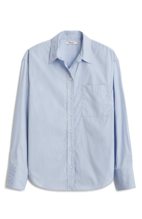 MADEWELL MADEWELL RELAXED POPLIN BUTTON-UP SHIRT 