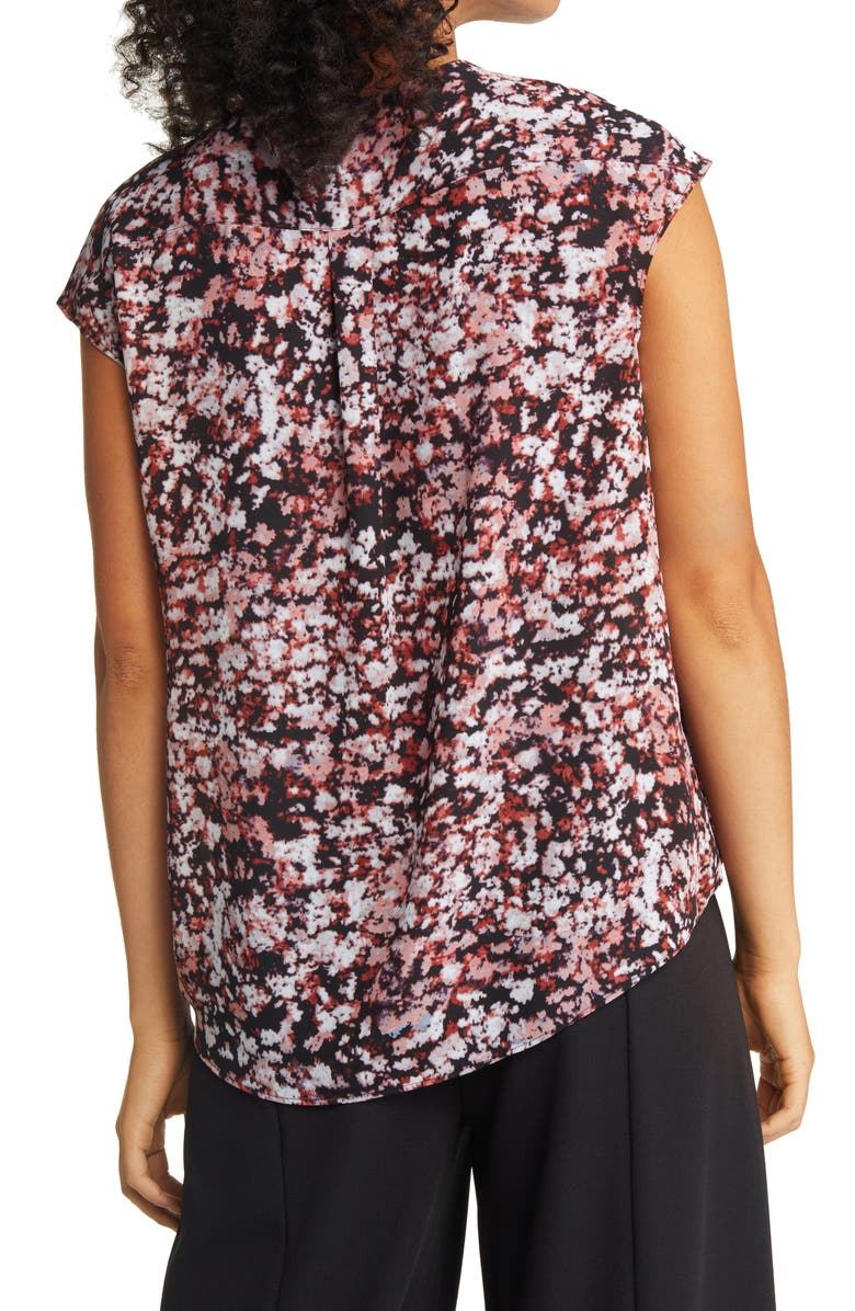 Halogen<sup>®</sup> Surplice Blouson Top, Alternate, color,