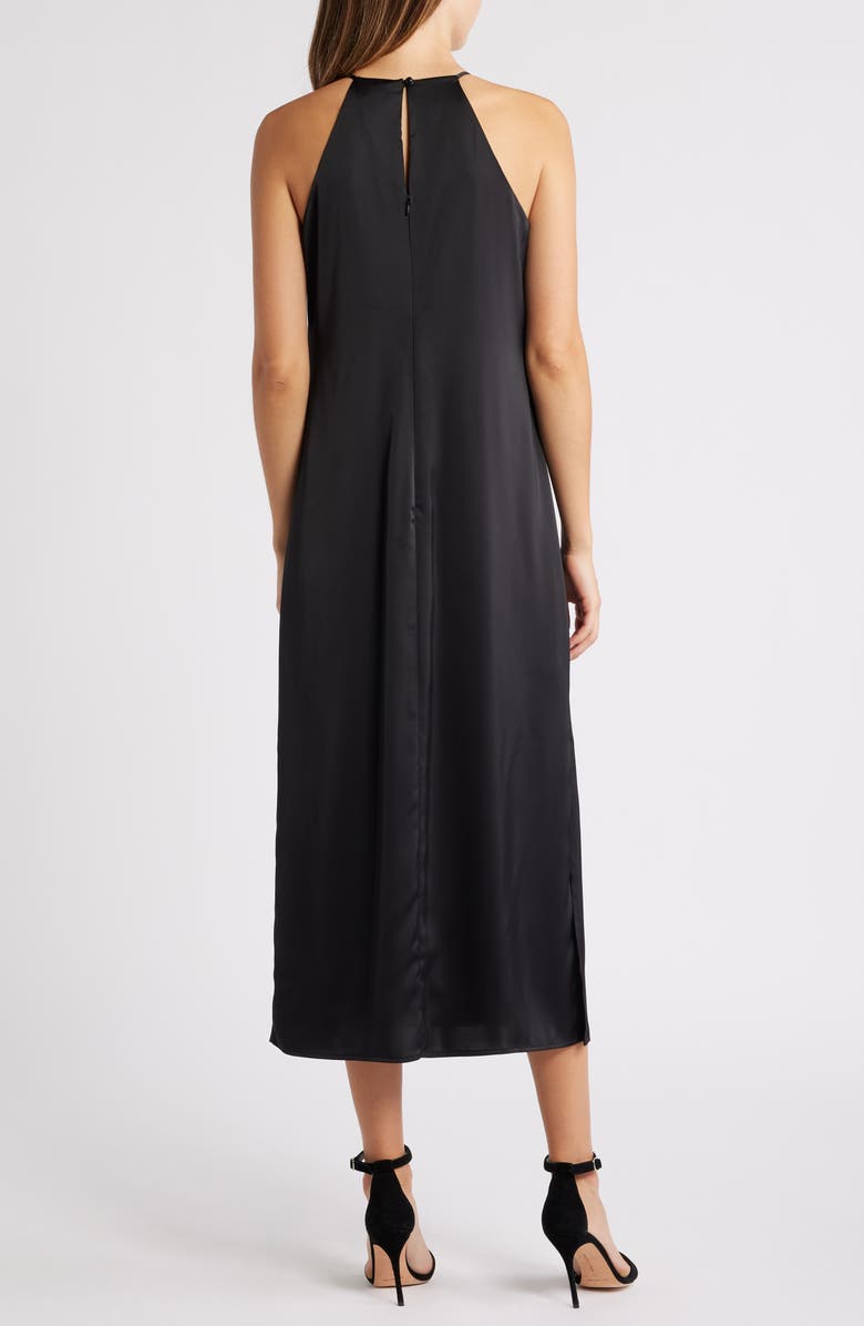 Anne Klein Satin Midi Slipdress, Alternate, color,