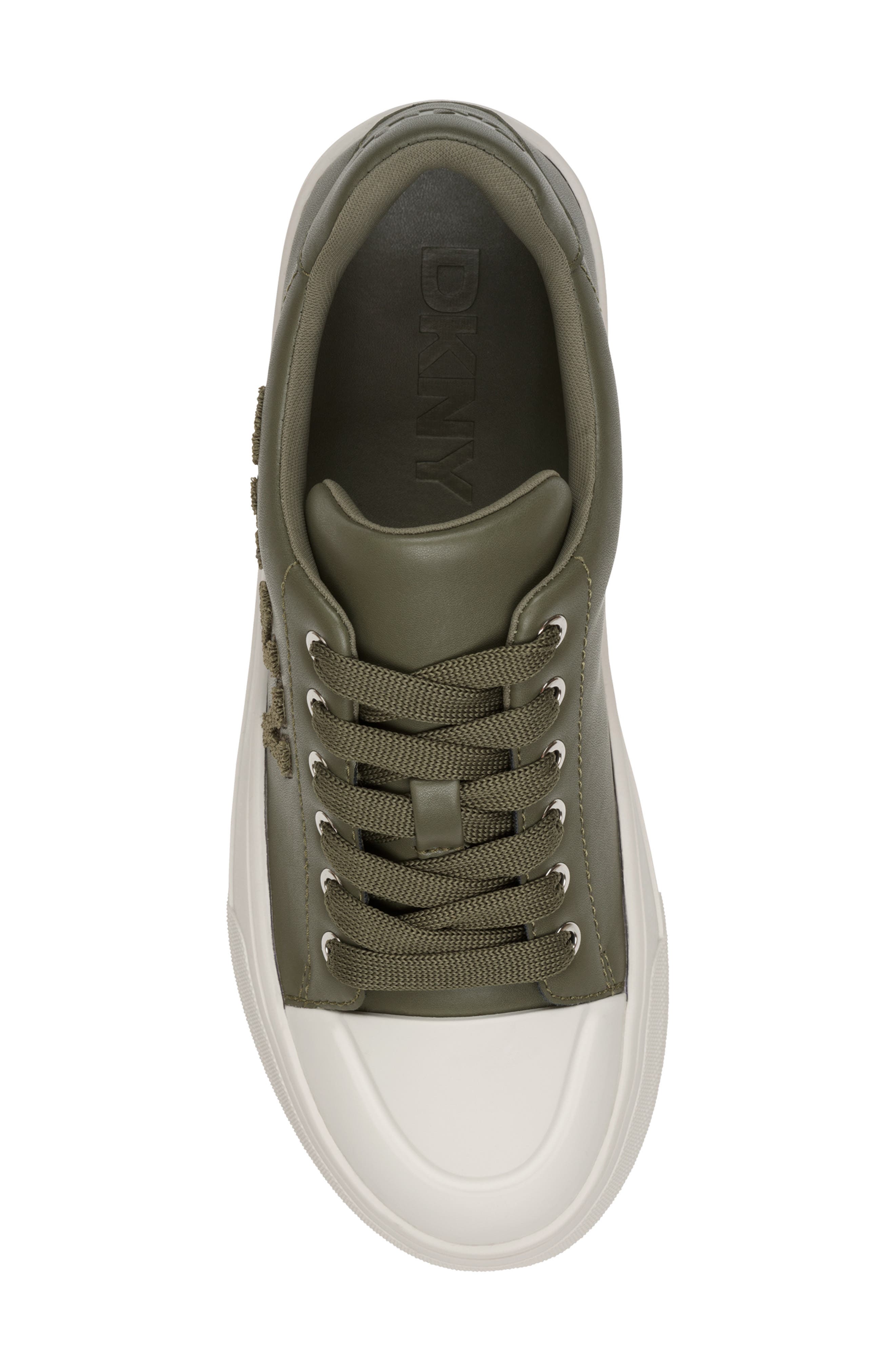 DKNY York Sneaker, Alternate, color, Green