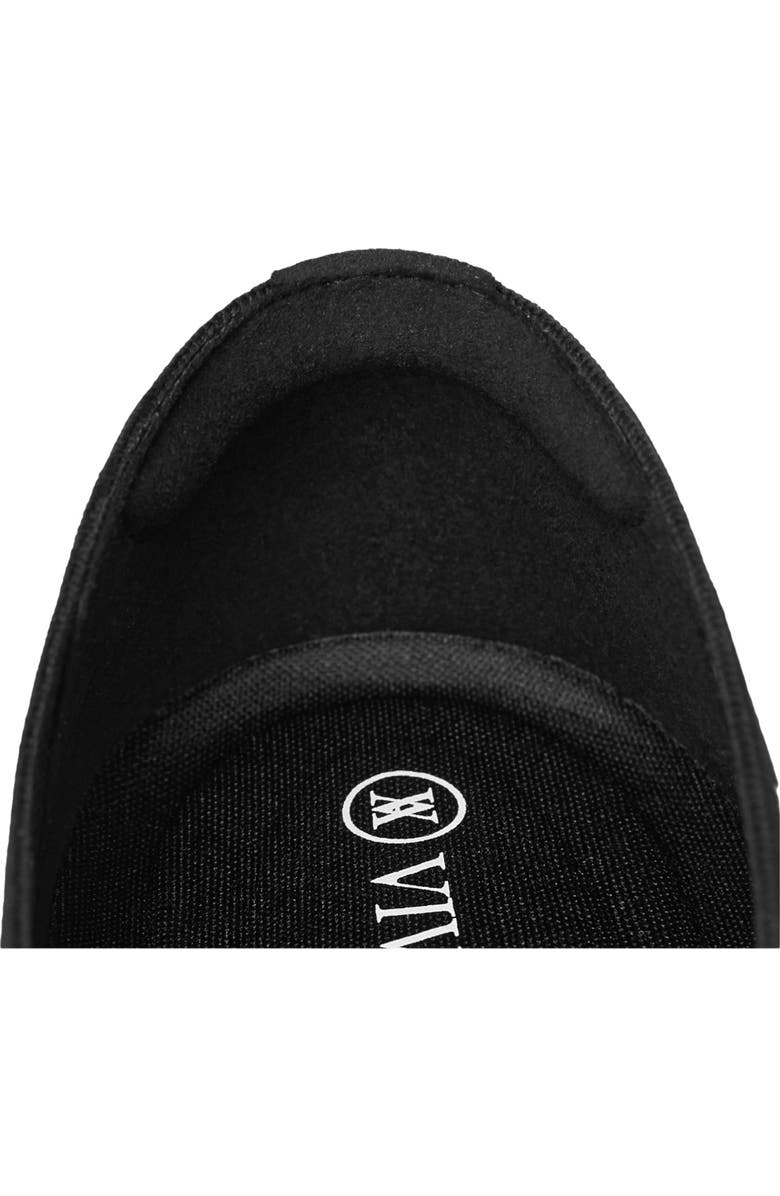 VIVAIA Square-Toe V-Cut Flats, Alternate, color, Checker