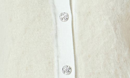 Endless Rose Embellished Knit Jacket In Multi