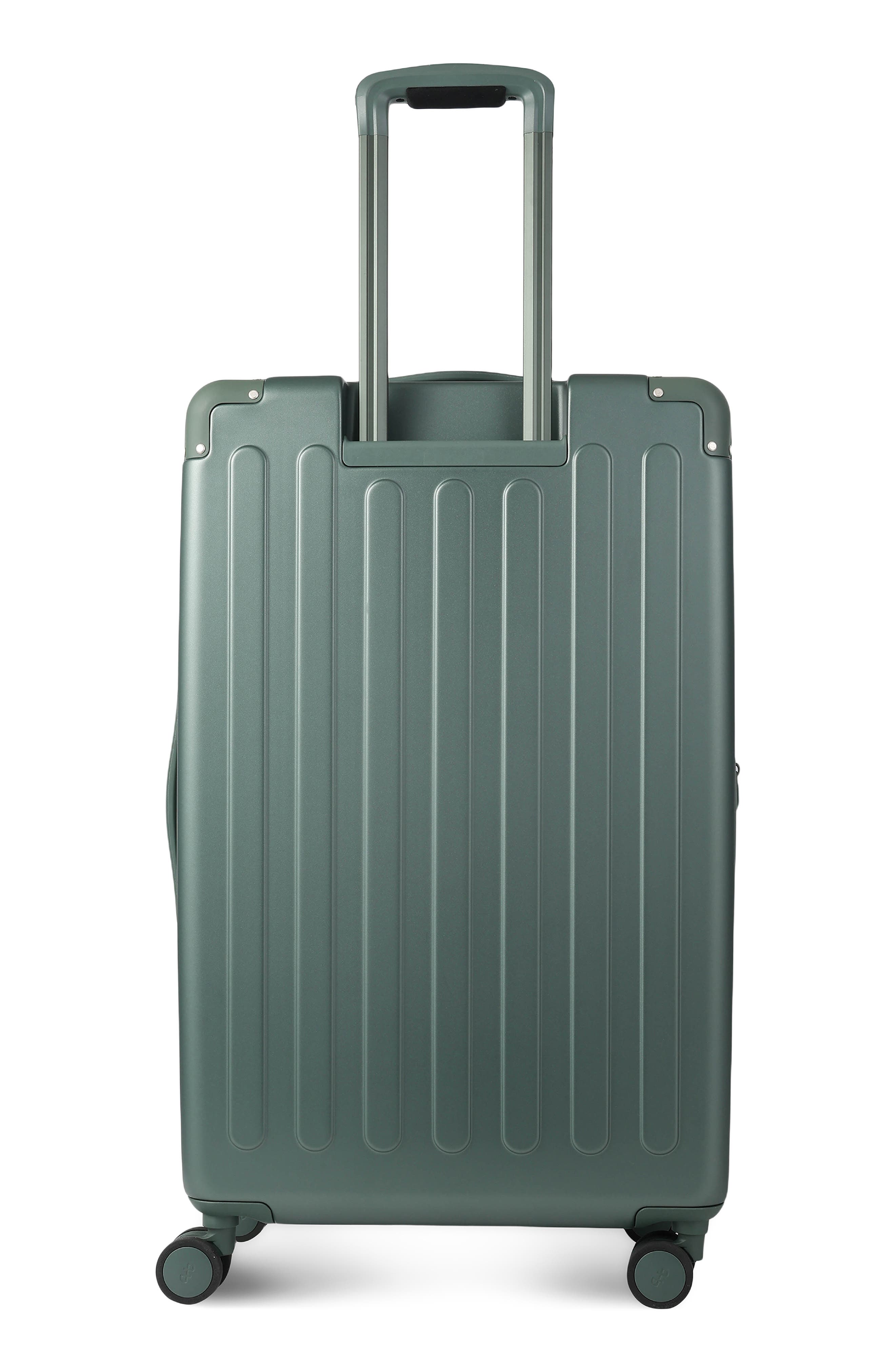 Hedgren Nostos Matte Large Spinner Suitcase, Alternate, color, Pine