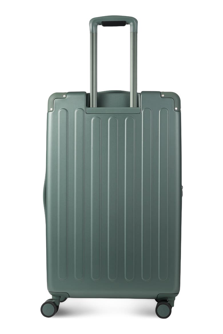 Nostos Matte Large Spinner Suitcase, Alternate, color, PINE