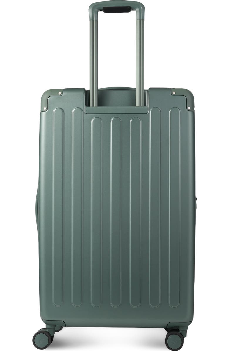 Hedgren Nostos Matte Large Spinner Suitcase, Alternate, color, Pine