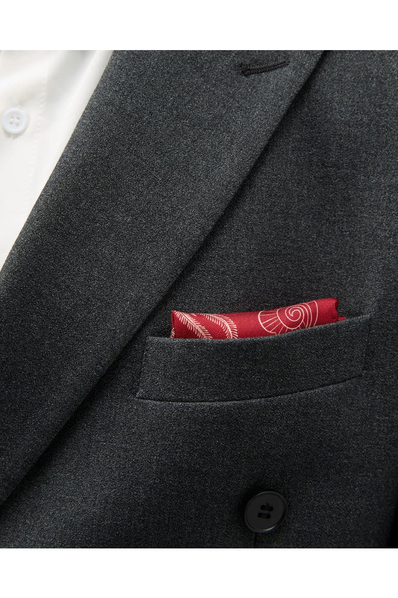 Equestrian Dreams Silk Pocket Square, Alternate, color, Red