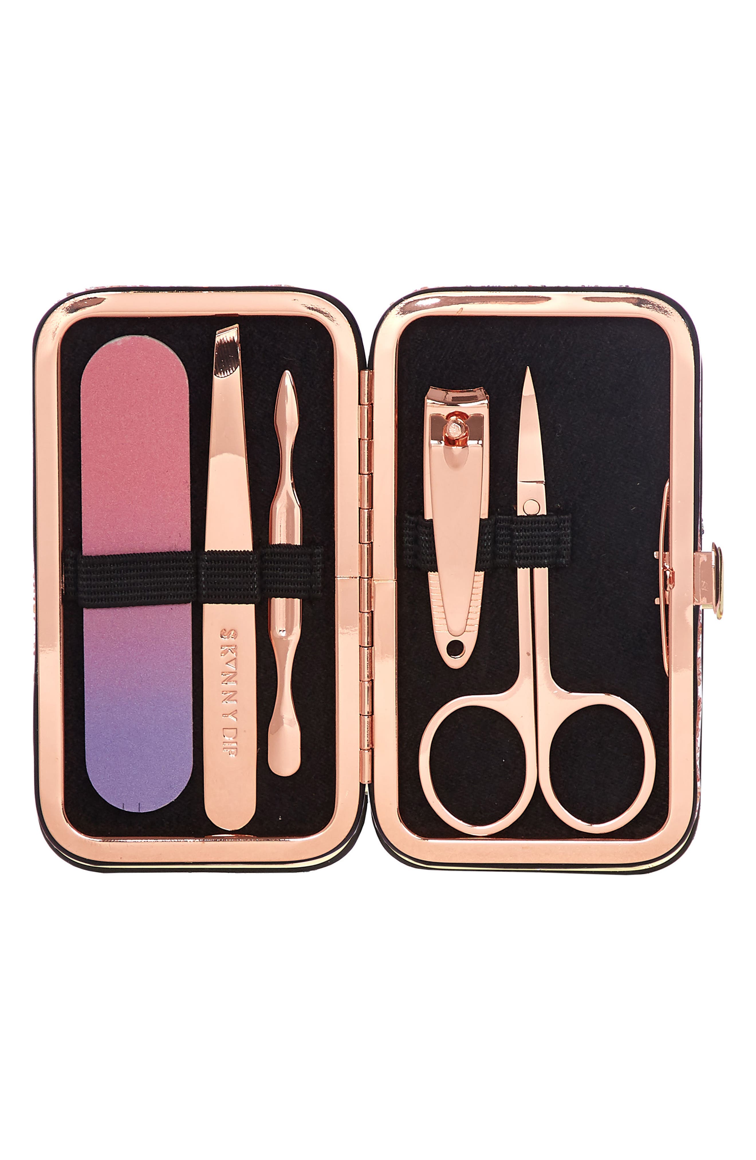 Skinnydip Sunset Pink + Rose Gold Manicure Set (Women) | Nordstrom