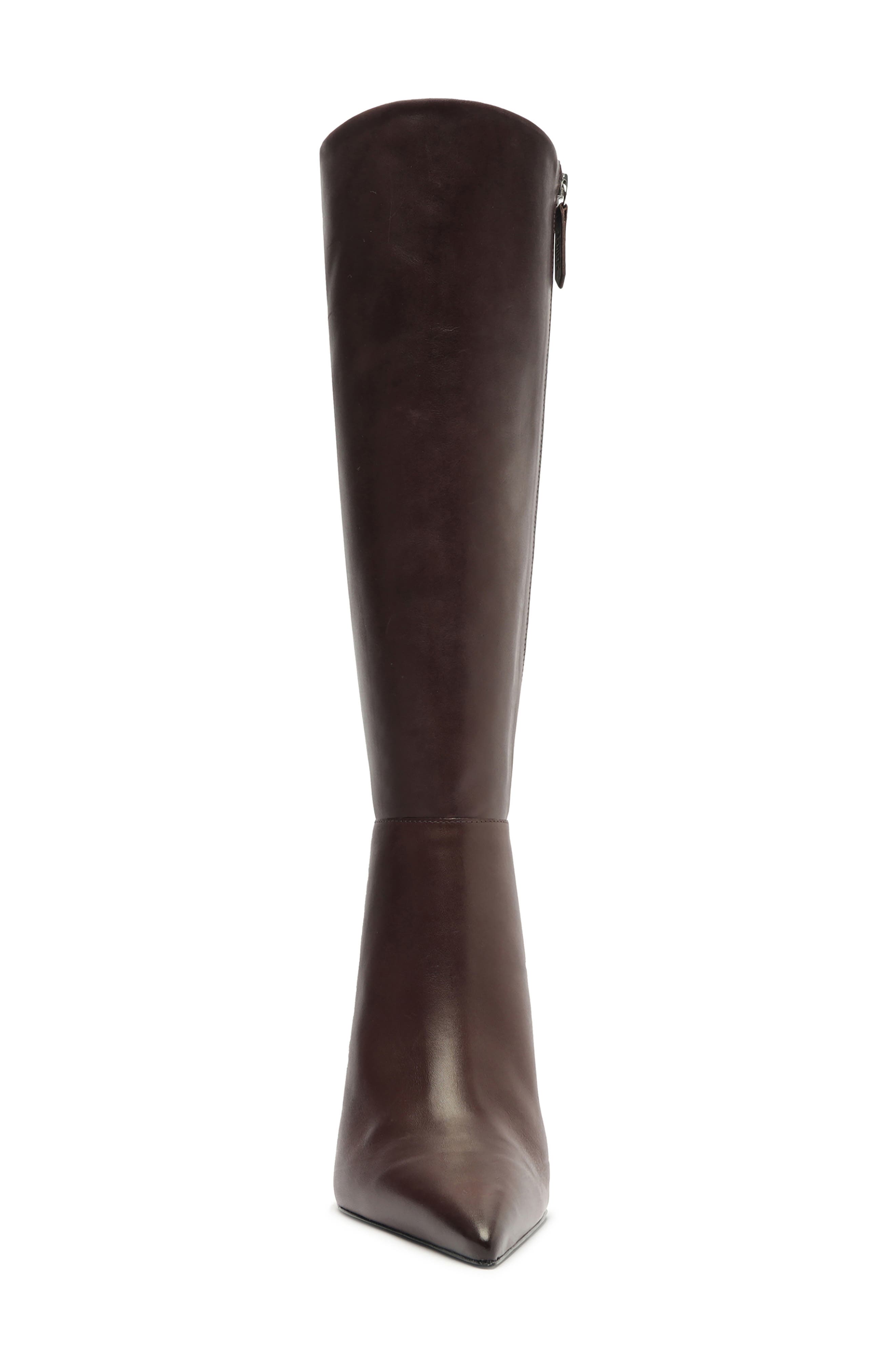 Mikki Up Knee High Boot, Alternate, color, DARK CHOCOLATE