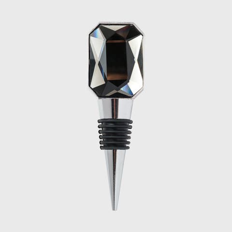Single gem wine stopper