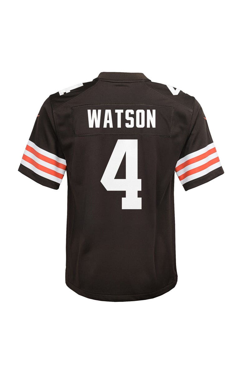 Nike Youth Nike Deshaun Watson Brown Cleveland Browns Game Jersey, Alternate, color, Brown