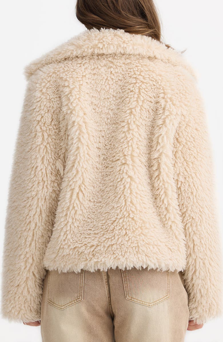 Talisman the Label Stuart Faux Fur Jacket, Alternate, color, Beige