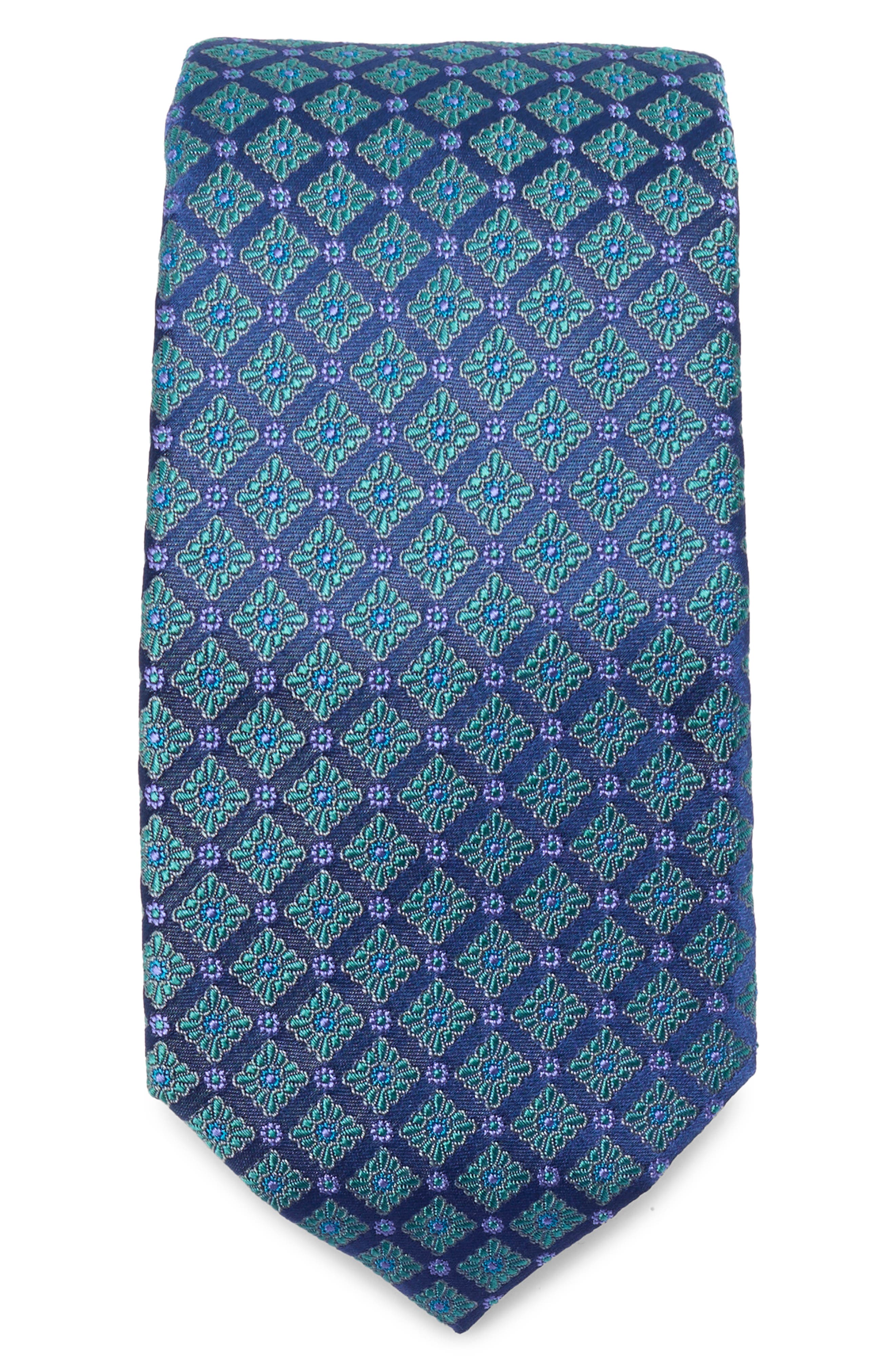 Ted Baker West Grove Silk Blend Tie & Pocket Square Set (Men ...