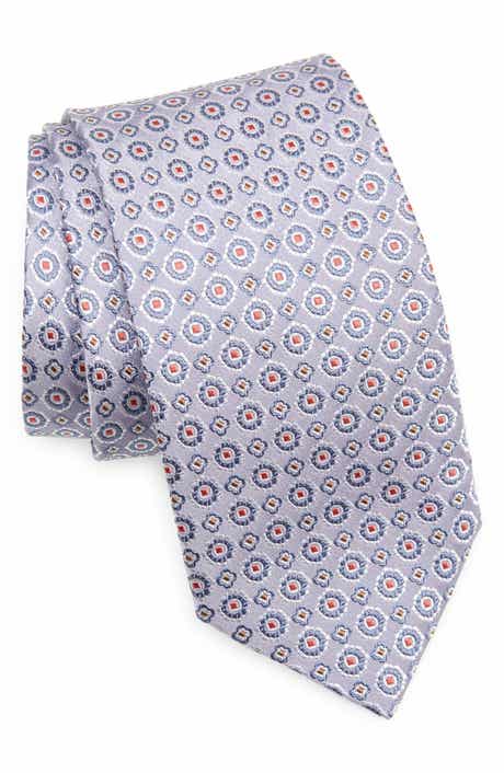 Eton Circle Medallion Silk Tie